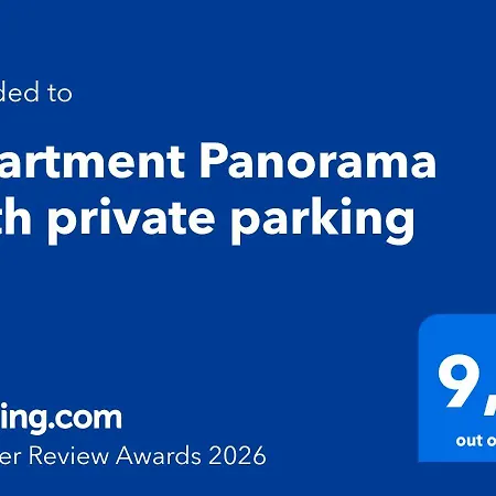 Panorama With Private Parking Apartament
