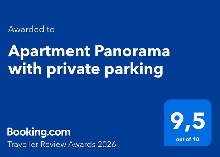 Panorama With Private Parking Apartment